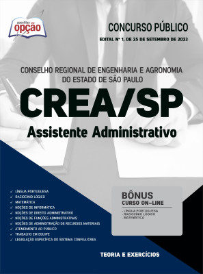 Apostila CREA-SP - Assistente Administrativo