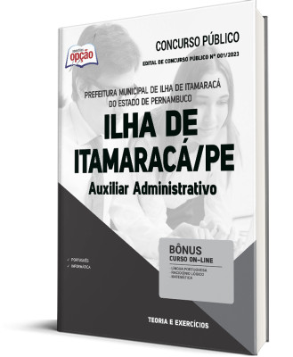 Apostila Prefeitura de Ilha de Itamaracá - PE - Auxiliar Administrativo