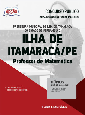 Apostila Prefeitura de Ilha de Itamaracá - PE - Professor de Matemática
