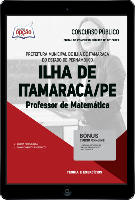 Apostila Prefeitura de Ilha de Itamaracá - PE em PDF - Professor de Matemática