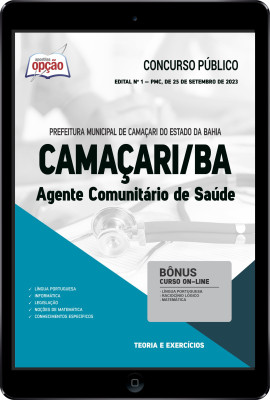 Apostila Prefeitura de Camaçari - BA em PDF - Agente Comunitário de Saúde
