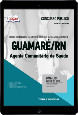 Apostila Prefeitura de Guamaré - RN em PDF - Agente Comunitário de Saúde