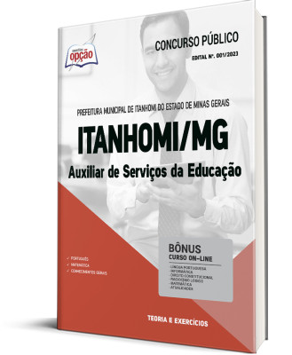 Apostila Prefeitura de Itanhomi - MG - Auxiliar de Serviços da Educação