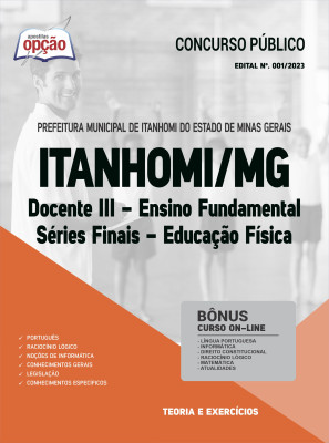 Apostila Prefeitura de Itanhomi - MG - Docente III - Ensino Fundamental - Séries Finais - Educação Física