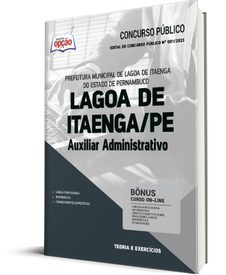 Apostila Prefeitura de Lagoa de Itaenga - PE - Auxiliar Administrativo