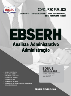 Apostila EBSERH - Analista Administrativo - Administração
