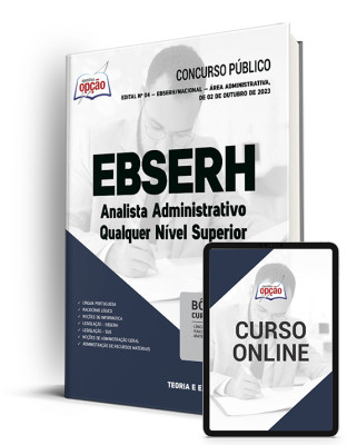 Apostila EBSERH - Analista Administrativo - Qualquer Nível Superior