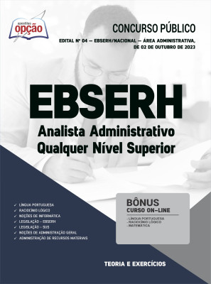 Apostila EBSERH - Analista Administrativo - Qualquer Nível Superior