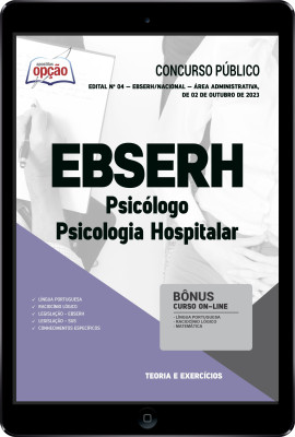 Apostila EBSERH em PDF - Psicólogo - Psicologia Hospitalar