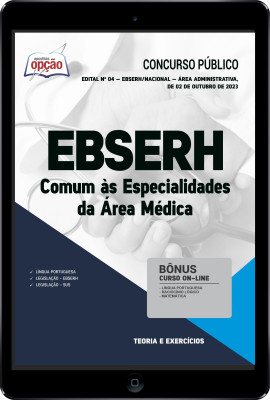 Apostila EBSERH em PDF - Comum às Especialidades da Área Médica 2023