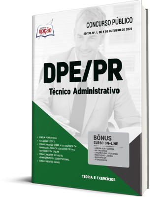 Apostila DPE-PR - Técnico Administrativo