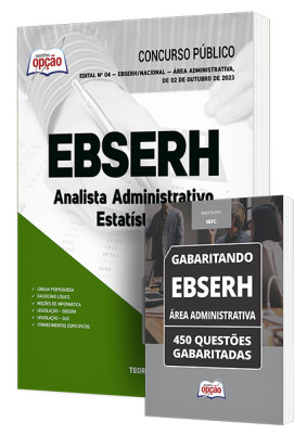 Combo Impresso EBSERH - Analista Administrativo - Estatística