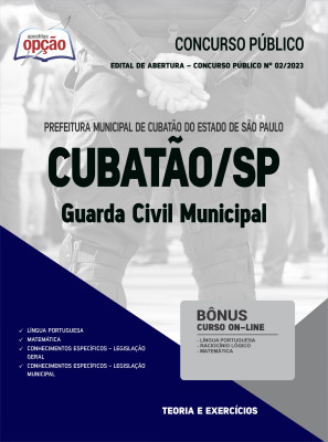 Apostila Prefeitura de Cubatão - SP - Guarda Civil Municipal