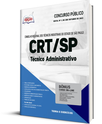 Apostila CRT-SP - Técnico administrativo