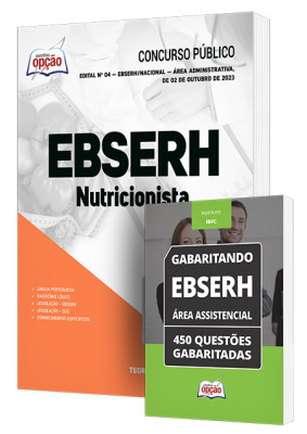 Combo Impresso EBSERH - Nutricionista
