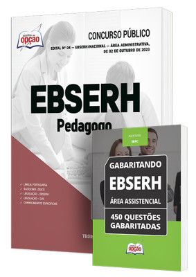 Combo Impresso EBSERH - Pedagogo