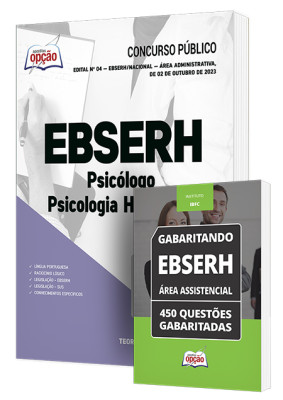 Combo Impresso EBSERH - Psicólogo - Psicologia Hospitalar