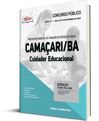 Apostila Prefeitura de Camaçari - BA - Cuidador Educacional