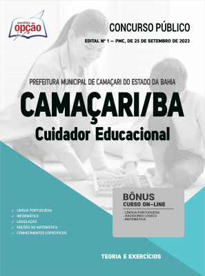 Apostila Prefeitura de Camaçari - BA - Cuidador Educacional