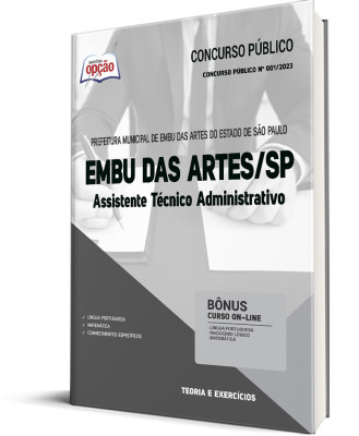 Apostila Prefeitura de Embu das Artes - SP - Assistente Técnico Administrativo