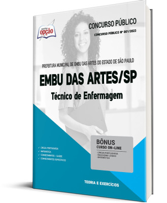 Apostila Prefeitura de Embu das Artes - SP - Técnico de Enfermagem