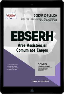 Apostila EBSERH em PDF - Área Assistencial - Comum aos Cargos 2023