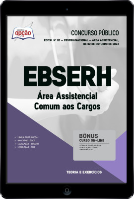 Apostila EBSERH em PDF - Área Assistencial - Comum aos Cargos