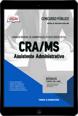 Apostila CRA-MS em PDF - Assistente Administrativo