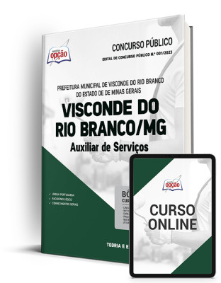 Apostila Prefeitura de Visconde do Rio Branco - MG - Auxiliar de Serviços