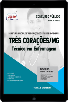 Apostila Prefeitura de Três Corações - MG em PDF - Técnico em Enfermagem