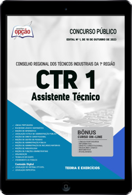 Apostila CRT 1 em PDF - Assistente Técnico