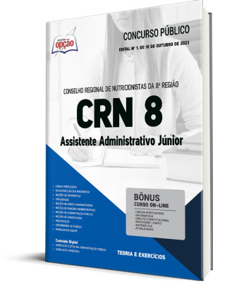 Apostila CRN 8 - Assistente Administrativo Júnior