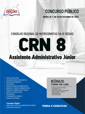 Apostila CRN 8 - Assistente Administrativo Júnior