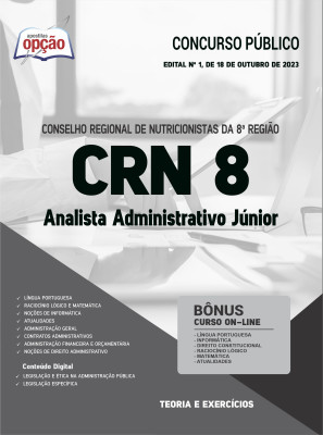 Apostila CRN 8 - Analista Administrativo Júnior