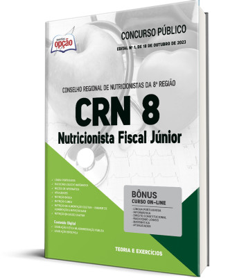 Apostila CRN 8 - Nutricionista Fiscal Júnior