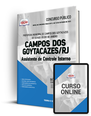 Apostila Prefeitura de Campos dos Goytacazes - RJ - Assistente de Controle Interno