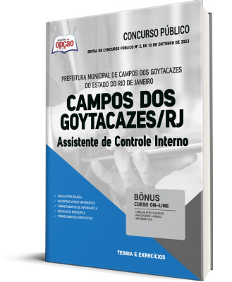 Apostila Prefeitura de Campos dos Goytacazes - RJ - Assistente de Controle Interno