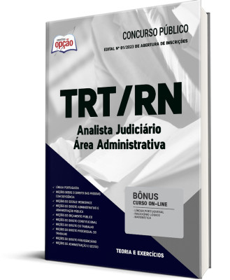 Apostila TRT-RN - Analista Judiciário - Área Administrativa