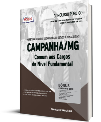 Apostila Prefeitura de Campanha - MG - Comum aos Cargos de Nível Fundamental