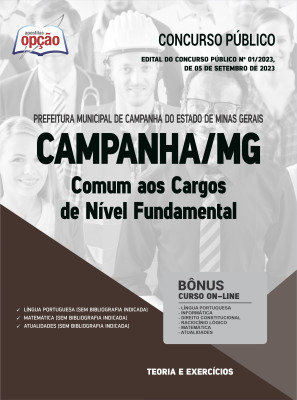 Apostila Prefeitura de Campanha - MG - Comum aos Cargos de Nível Fundamental