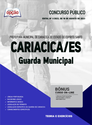 Apostila Prefeitura de Cariacica - ES - Guarda Municipal