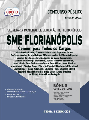 Apostila SME Florianópolis - SC - Comum para Todos os Cargos