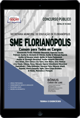 Apostila SME Florianópolis - SC em PDF - Comum para Todos os Cargos