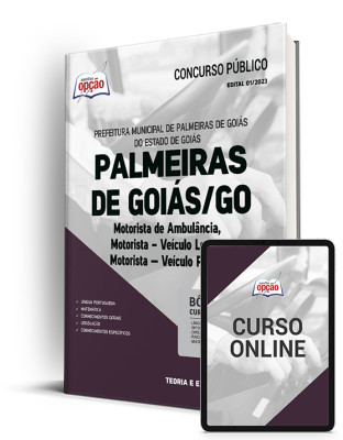 Apostila Prefeitura de Palmeiras de Goiás - GO - Motorista