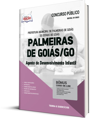 Apostila Prefeitura de Palmeiras de Goiás - GO - Agente de Desenvolvimento Infantil