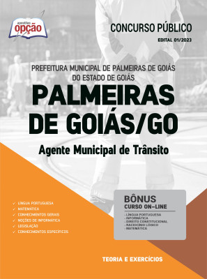 Apostila Prefeitura de Palmeiras de Goiás - GO - Agente Municipal de Trânsito