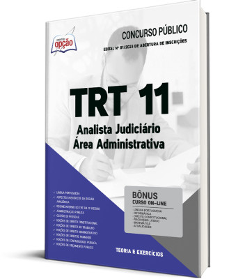 Apostila TRT 11 - Analista Judiciário - Área Administrativa
