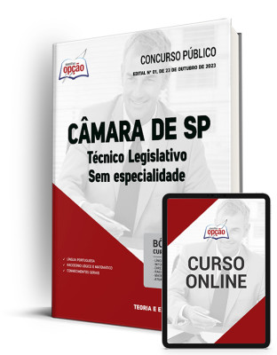 Apostila Câmara de SP - Técnico Legislativo - Sem Especialidade