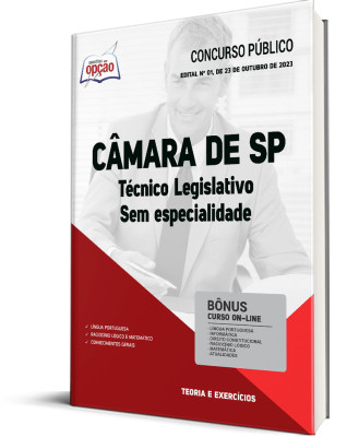 Apostila Câmara de SP - Técnico Legislativo - Sem Especialidade