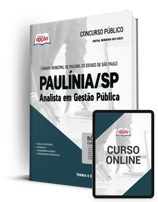 Apostila Câmara de Paulínia - SP - Analista em Gestão Pública